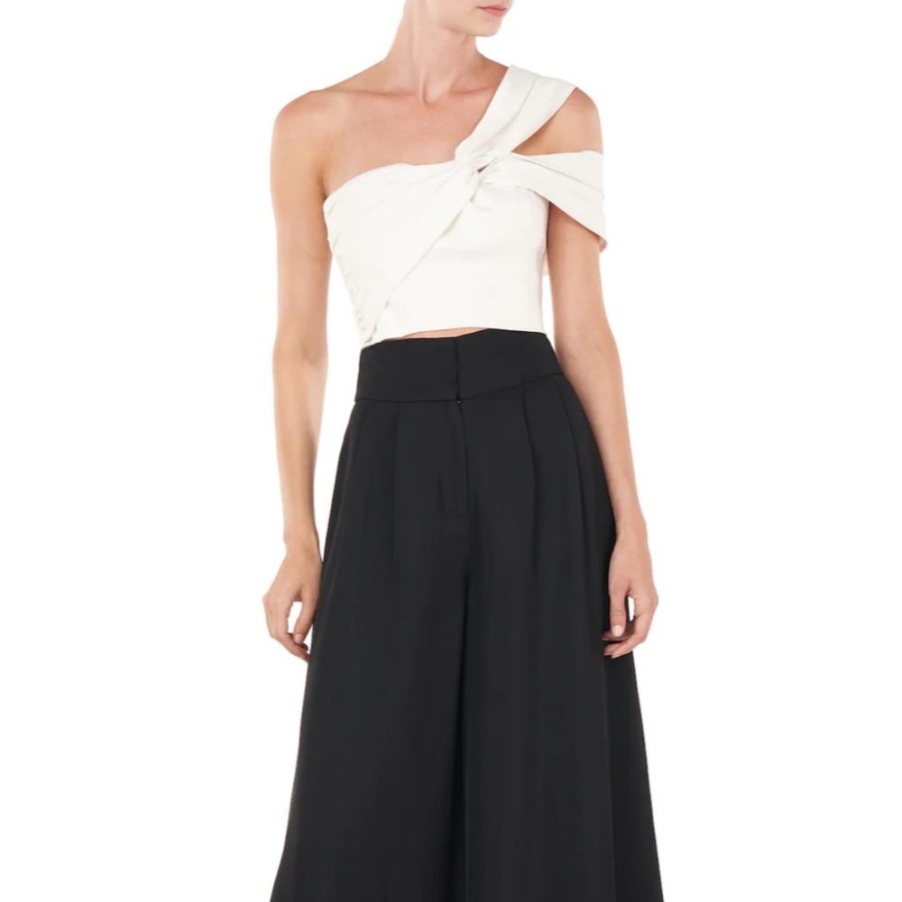 AMUR White Bustier Top